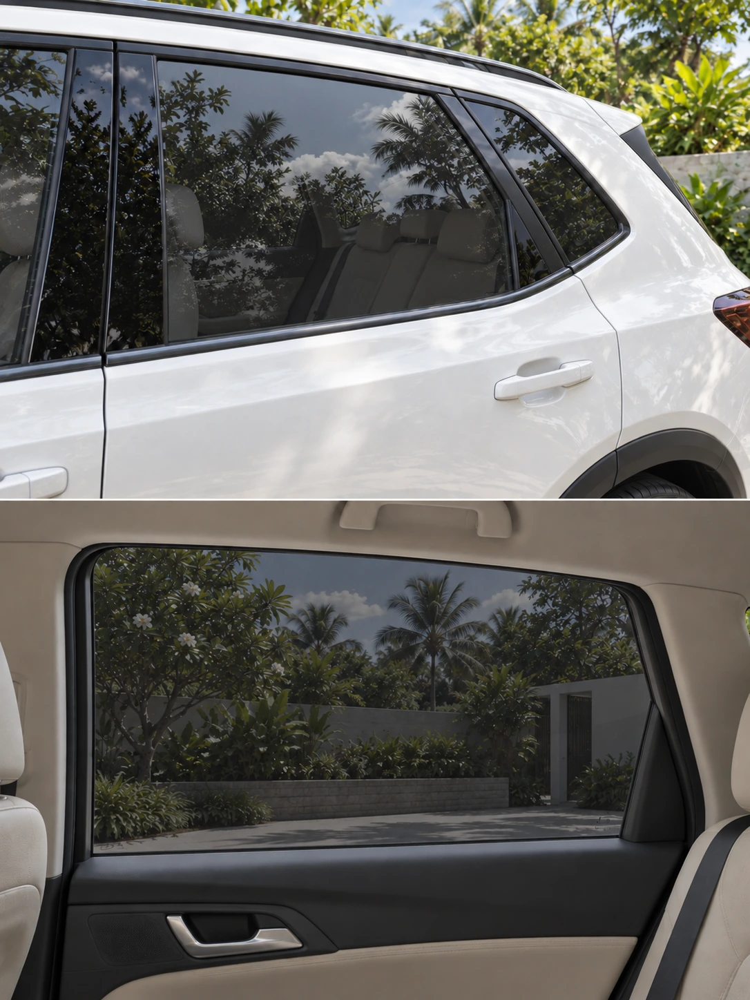 ภาพประกอบสร้างด้วย AI · รถยนต์ · Mirror 10 · TSM-N10M · มองจากนอกรถเข้าห้องโดยสาร